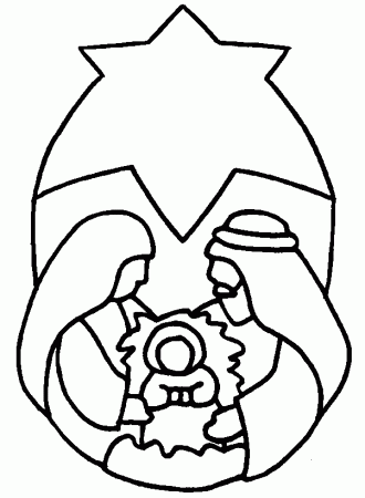 nativity coloring pages | MOSAIC PATTERNS