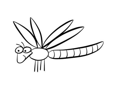 dragonfly coloring page | Coloring Picture HD For Kids | Fransus 