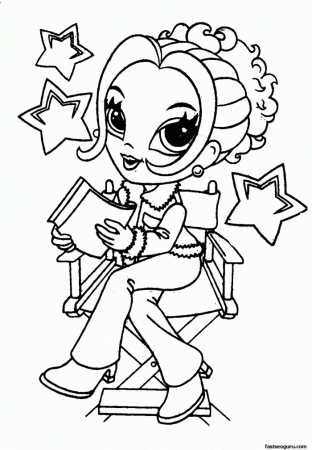 Free Print Out Coloring Pages For Girls | 99coloring.com