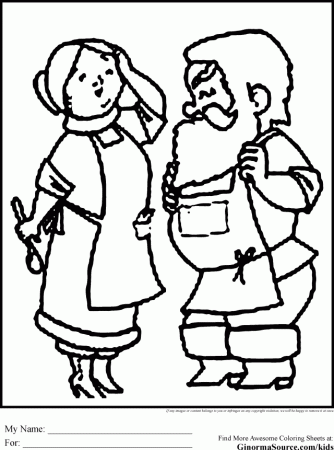 Christmas Coloring Pages Mr And Mrs Claus Id 59256 Uncategorized 