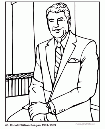 RONALD Colouring Pages