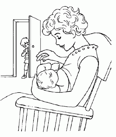 Baby | Free Printable Coloring Pages – Coloringpagesfun.com