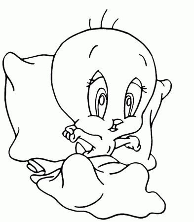 Tweety Coloring in Pages | Tweety Coloring