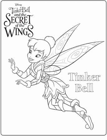 Coloring Pages Tinkerbell