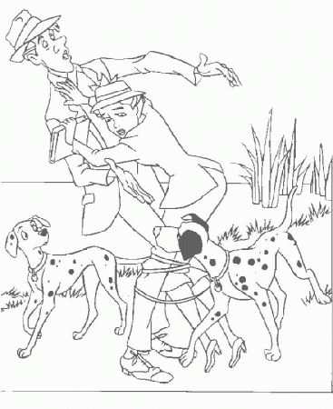 101 dalmatians Coloring Pages - Coloringpages1001.