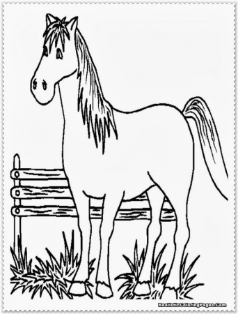 Cute Farm Animal Coloring Pages For Kids | Laptopezine.