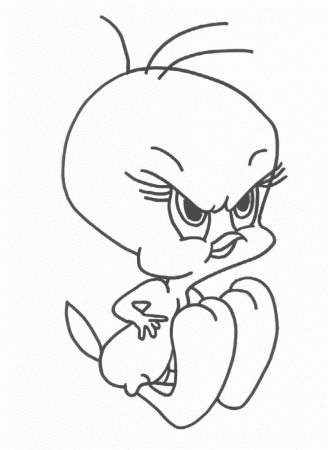 tweety bird coloring pages - Coloring For KidsColoring For Kids