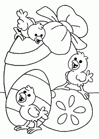 easter coloring sheets town