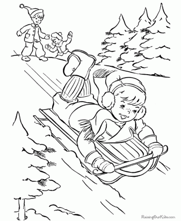 Christmas Coloring Pages - Free - Printable!