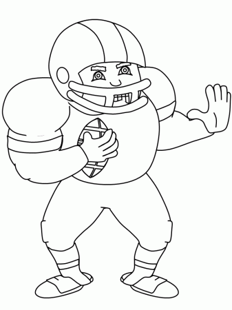 Football Football11 Sports Coloring Pages Coloring Book