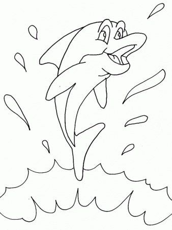 Dolphin coloring pages | 着色页 | 着色のページ | halaman mewarnai 