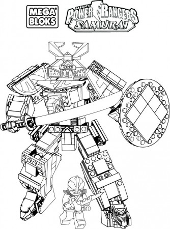 mega bloks power rangers coloring pages | Coloring Pages For Kids