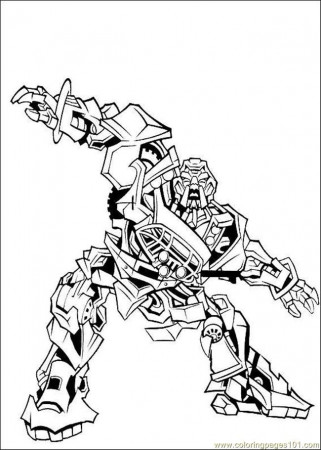 Coloring Pages Transformers Coloring Page 16 (Cartoons 
