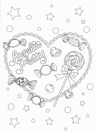 Quirky Artist Loft: Angelic Pretty Coloring Book