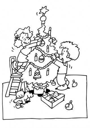 Christmas Tree Printable Coloring Pages | download free printable 