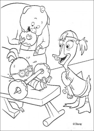 Chicken Little coloring pages - Chicken Little 18