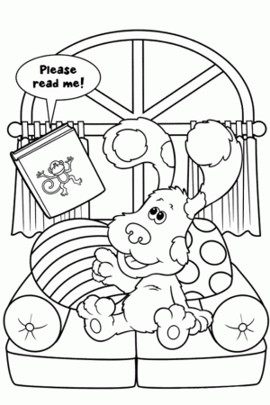 Blue S Clues Coloring Pages | download free printable coloring pages
