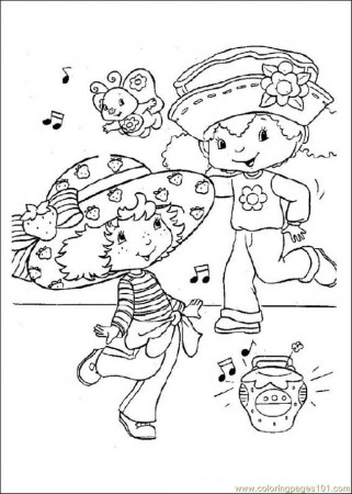 Coloring Pages Strawberryshortcake (Cartoons > Strawberry) - free 