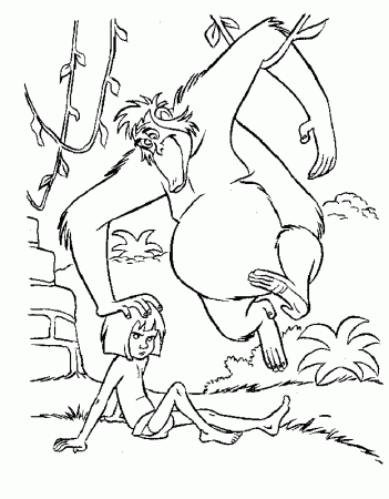 Jungle Book Coloring Pages 1 | Free Printable Coloring Pages 