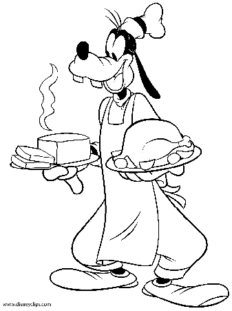 Goofy Coloring Pages 2 - Disney Coloring Book
