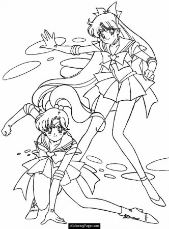 sailor sailor moon anime Colouring Pages
