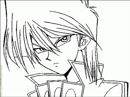yugioh joey Colouring Pages