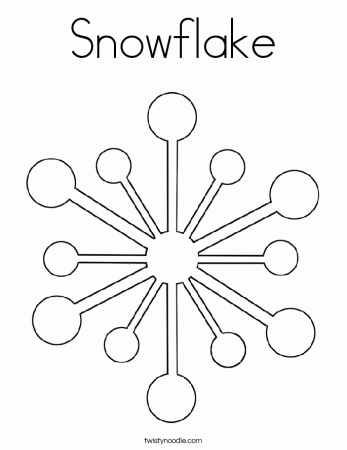 Snowflake Coloring Page Snowflake Download Now Png Format My Safe