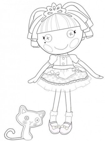 Lalaloopsy Coloring Pages To Paint | Free Printable Coloring Pages