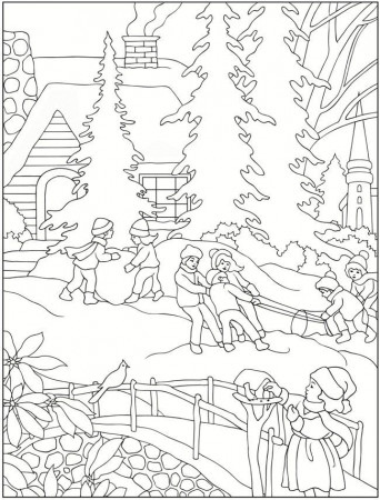 Pin by Harma Postma on Coloring pages from Dover Publications | Pinte…