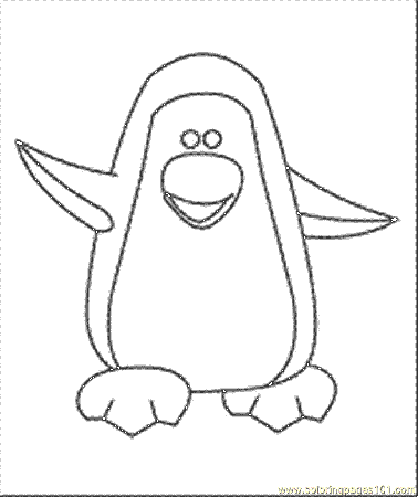 Coloring Pages Penguin (Birds > Penguin) - free printable coloring 