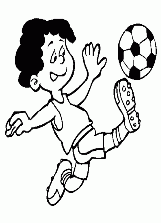 Coloring Pages Soccer 31 | Free Printable Coloring Pages