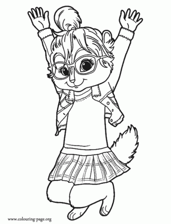 The Chipettes Coloring Pages - Free Printable Coloring Pages 