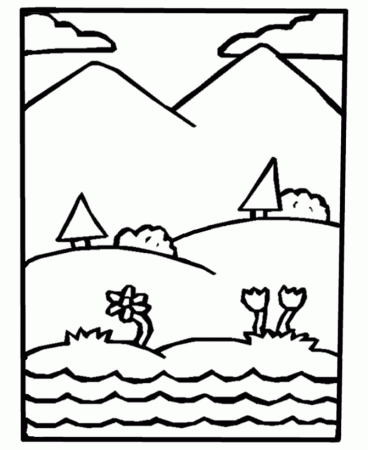 day 5 creation story Colouring Pages (page 2)