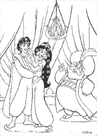 Aladdin Coloring Pages | Disney coloring page