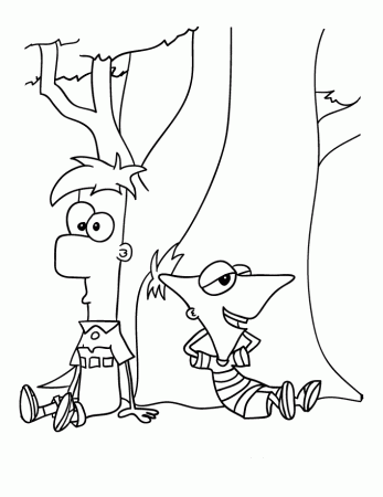 Baby Phineas And Ferb Coloring Pages Images & Pictures - Becuo