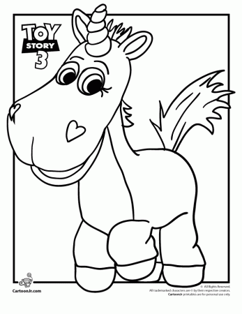Free Coloring Pages Toy Story 3