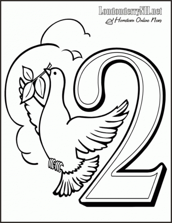 Twelve Days Of Christmas Coloring Pages | 99coloring.com