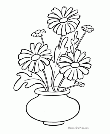 daisy school Colouring Pages