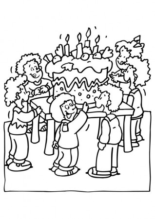 Party Coloring Pages | HelloColoring.com | Coloring Pages