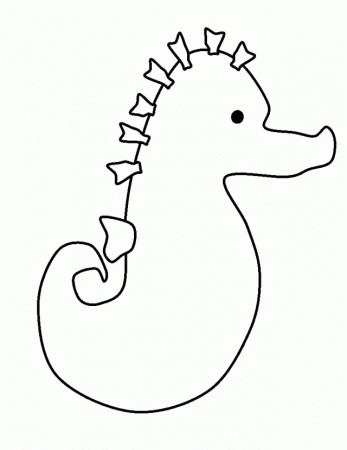 Mister Seahorse Colouring Pages 241700 Sea Horse Coloring Pages