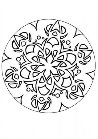 Printable Mandala to Coloring On Pages : New Coloring Pages