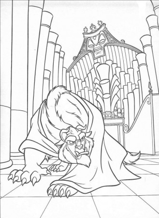 Beauty And The Beast 15 Jpg 249065 Coloring Book Info Coloring Pages