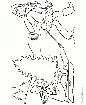 Christmas Coloring Pictures - Our Christmas Tree!