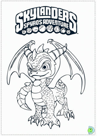 Skylanders Coloring page