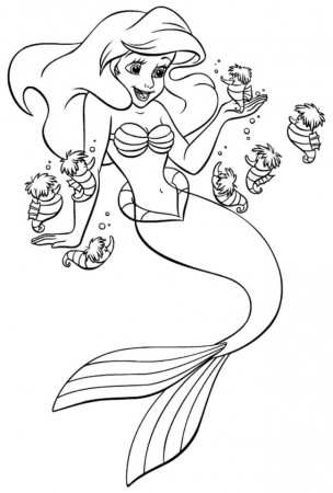 Ariel Coloring Pages Printable | Coloring Pages