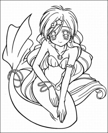 Anime Fox Coloring Pages