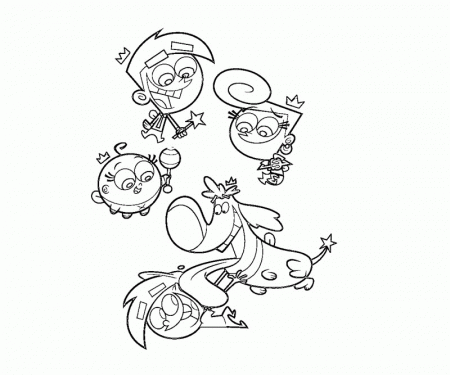 The Fairy Odd Panters Coloring Pages