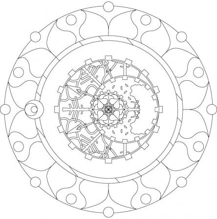 Weekly Art Challenge: Mandala | Chasing my Shadow