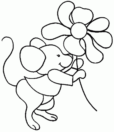 Mouse Coloring Pages For Kid's Entertainment