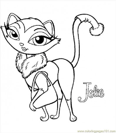 Coloring Pages Bratz Petz 13 (Cartoons > Bratz Petz) - free 